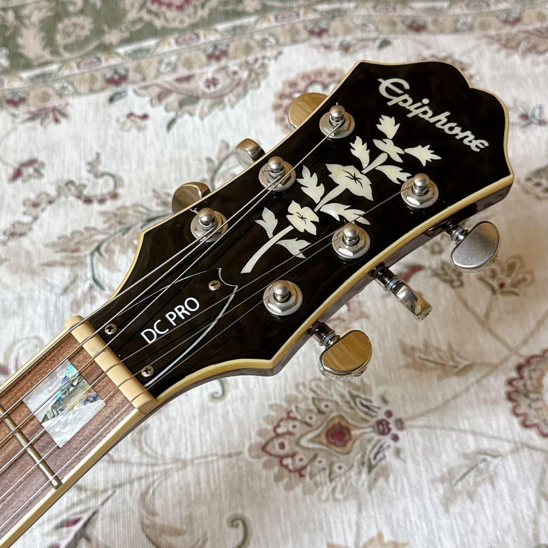 Epiphone Les Paul DC PRO Coil Tap 24.75″ Mahogany Flame Maple Veneer