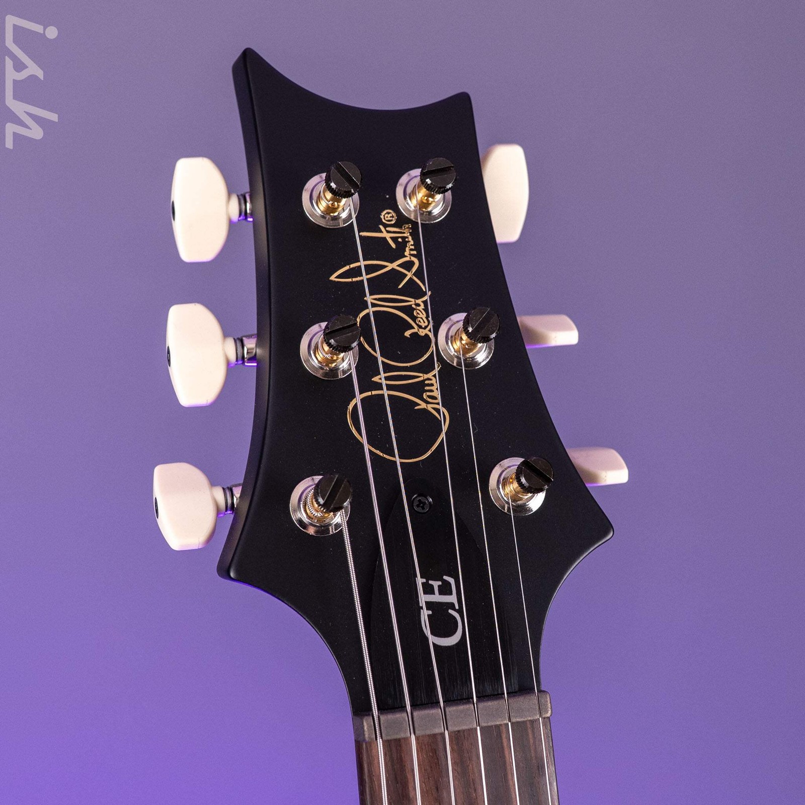 PRS CE 24 Silver Holoflake Sprayer’s Choice w/ Black Satin Neck