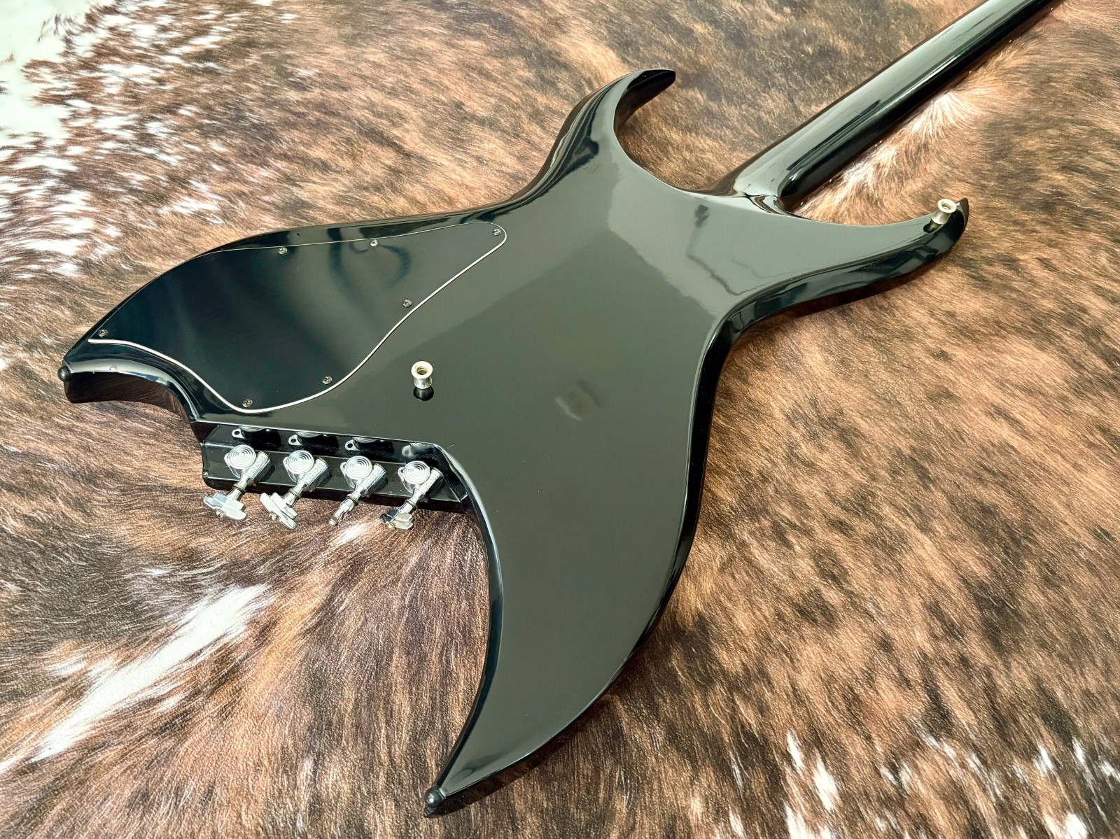 1982 B.C. Rich Bich 8-string Bass Black Case OHSC Made in USA Real Deal
