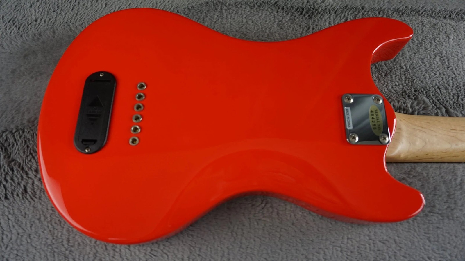 Marine Rider Travel Electric Guitar w/ Built-In Speaker Compact Practice Guitar