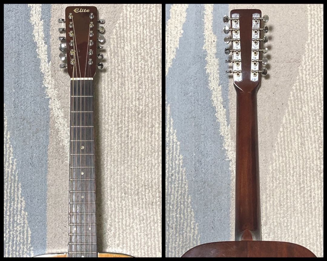 Takamine Elite WG25 12 String Acoustic Guitar Japan Vintage Rare
