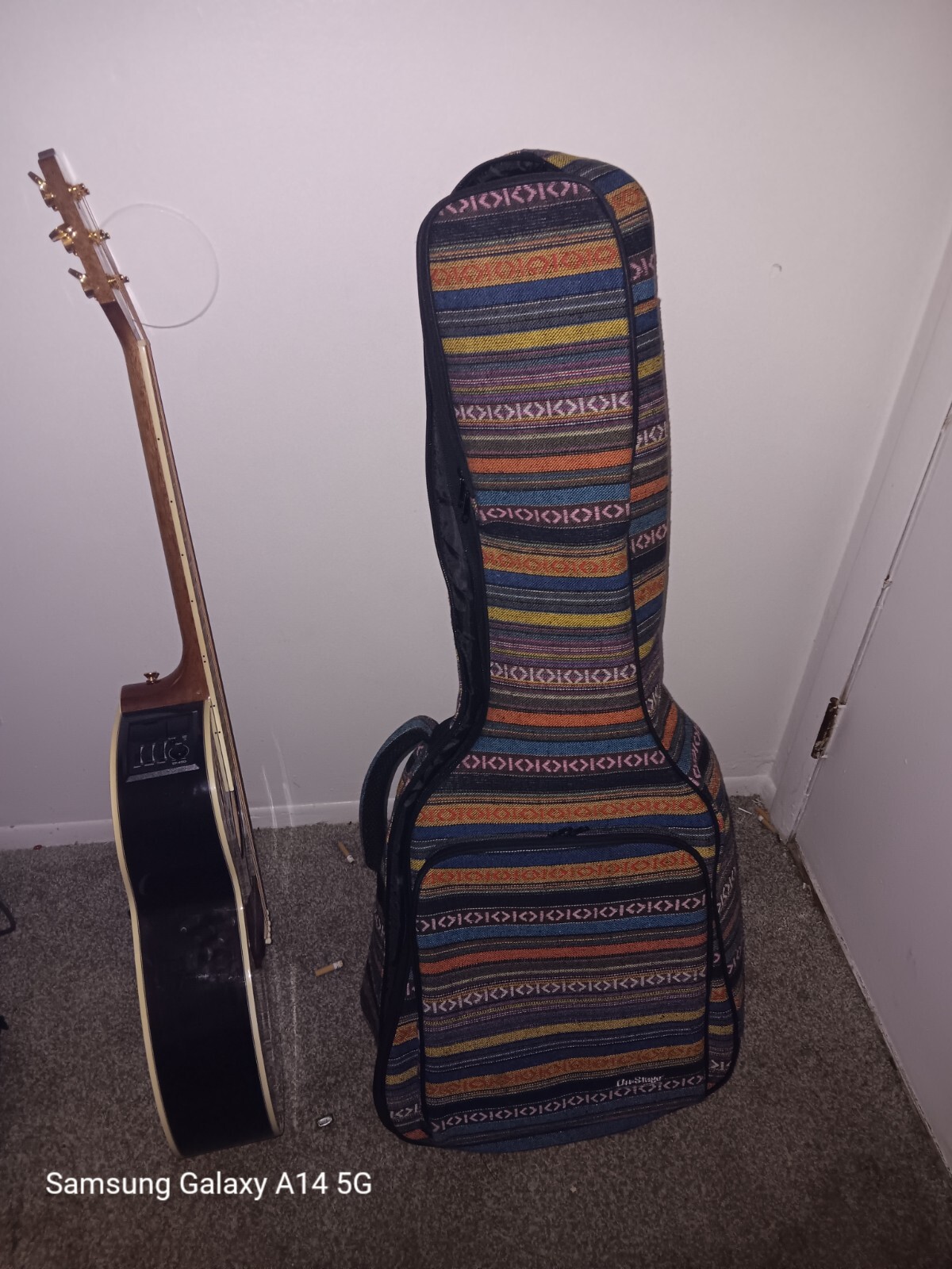 TP-4TD mahogany 6 string acoustic electric GUITAR