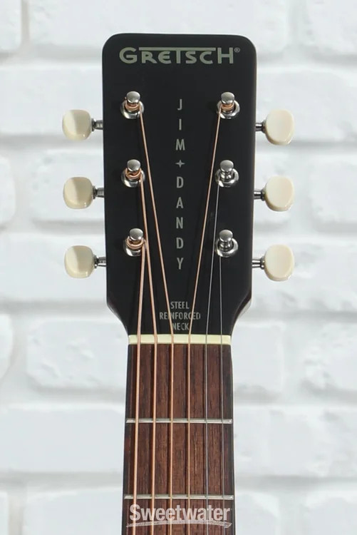 Gretsch Jim Dandy Deltoluxe Concert Acoustic-electric Guitar – Black