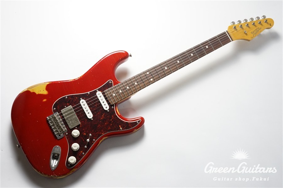 stilblu Model S #180 Medium Aged Candy Apple Red Used Electric Guitar