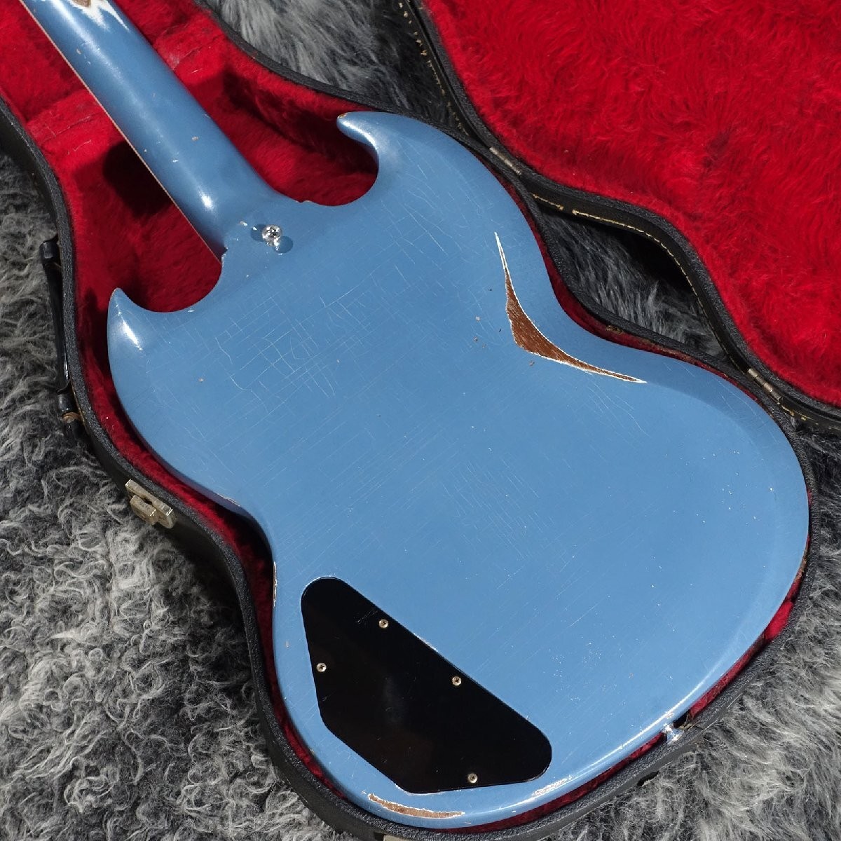Electric Guitar Gibson SG Special 1961 Refinish Pelham Blue with Hard Case