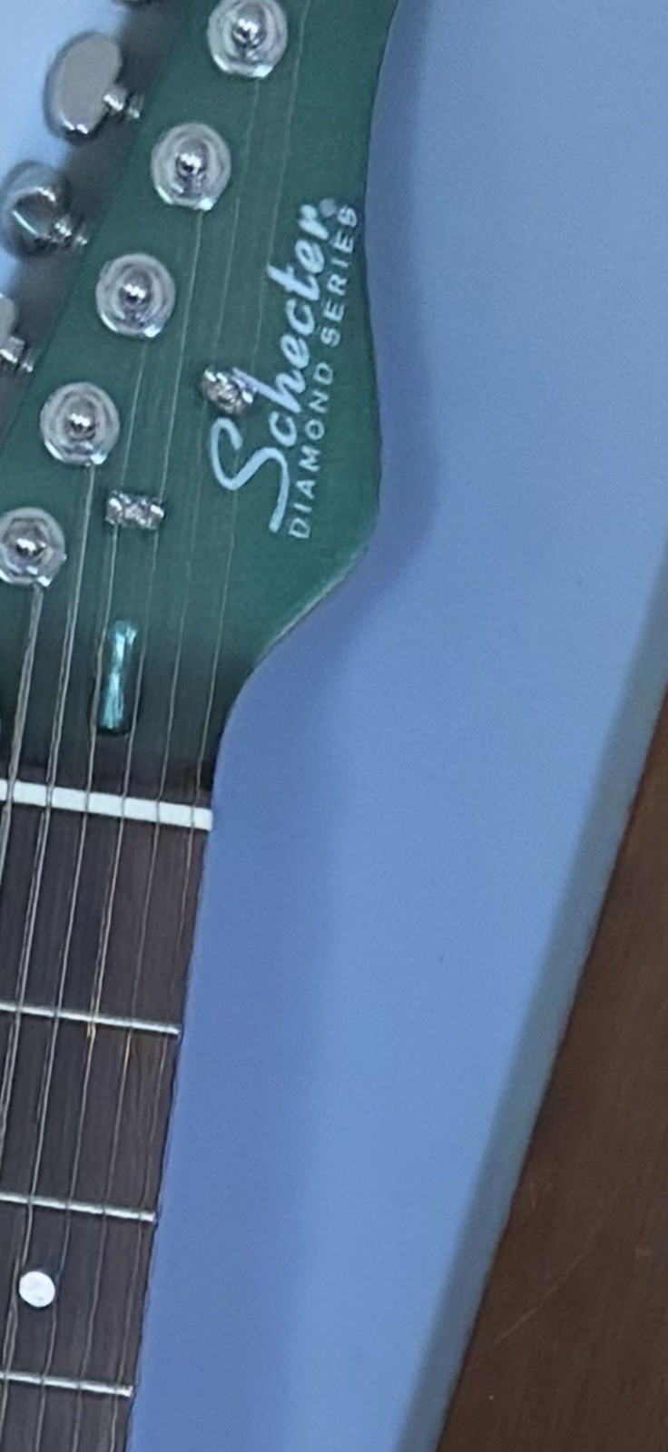 Schecter PT Fastback II B Diamond Series Bigsby Green Electric Guitar 385L