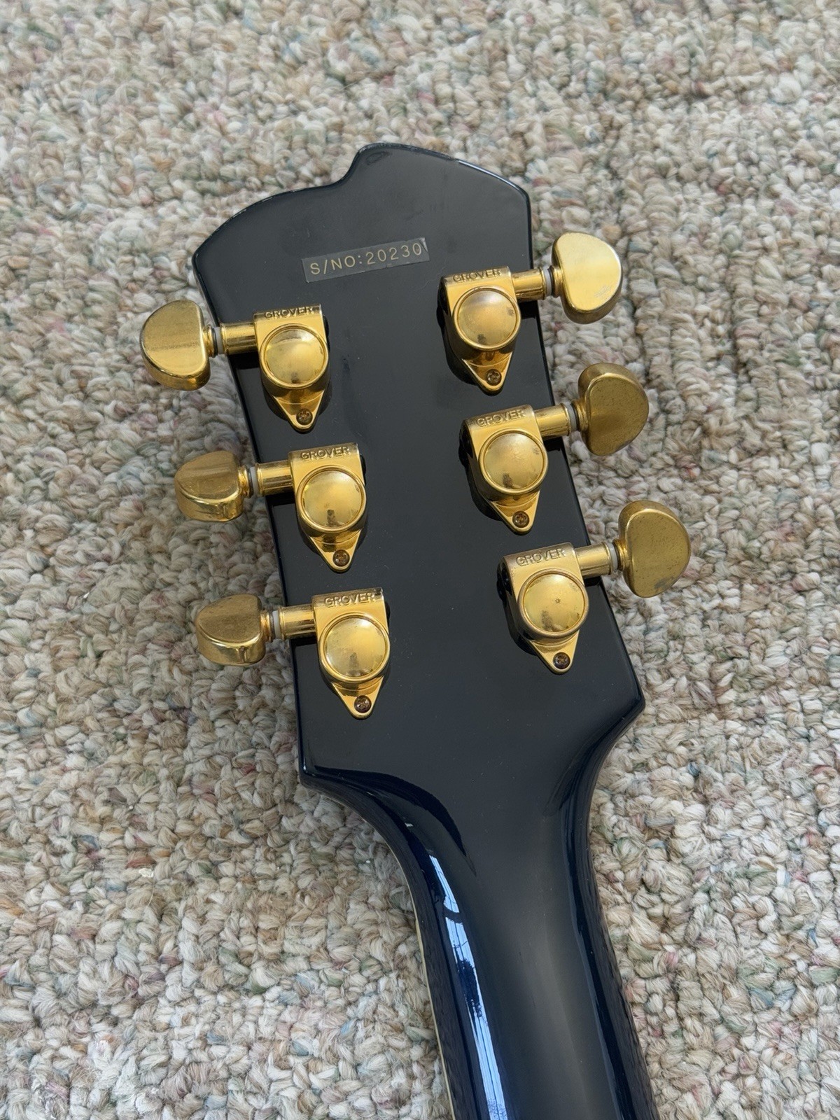 Agile AL 2500 Les Paul Union Jack Electric Guitar Rare Finish