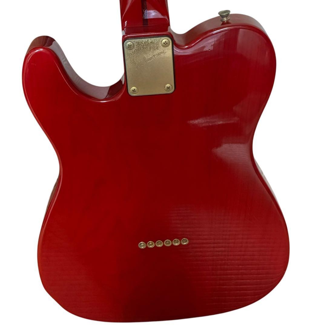 Electric Guitar Bill Lawrence BKIM-60G Kaori Model 1990 Red Gold MIJ
