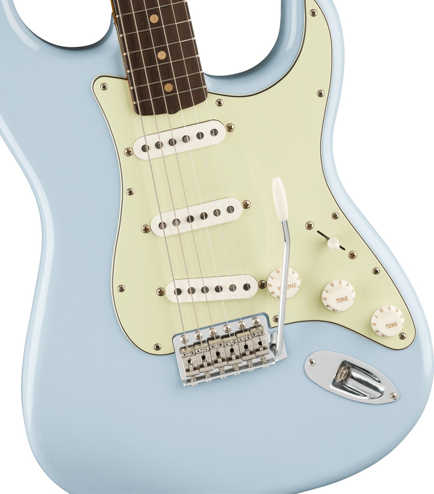 Fender Vintera II Road Worn ’60s Strat, Rosewood Fingerboard, Sonic Blue