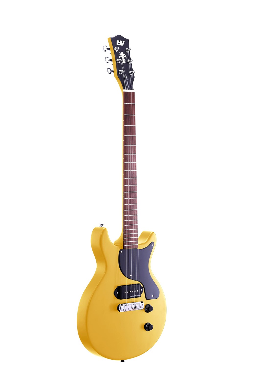 Electric Guitar Solid Basswood Body ILJR-200 TV Yellow
