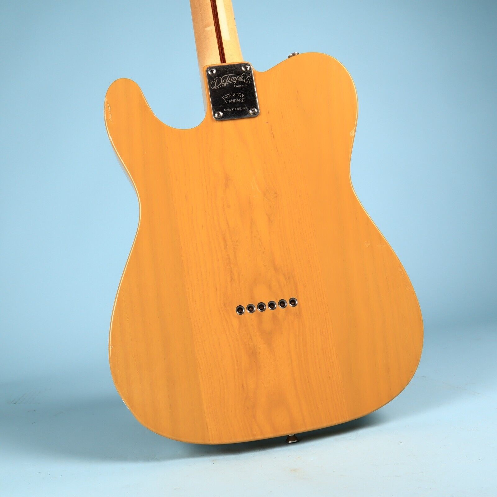 2013 DeTemple Telecaster Tele Industry Standard Natural Electric Guitar