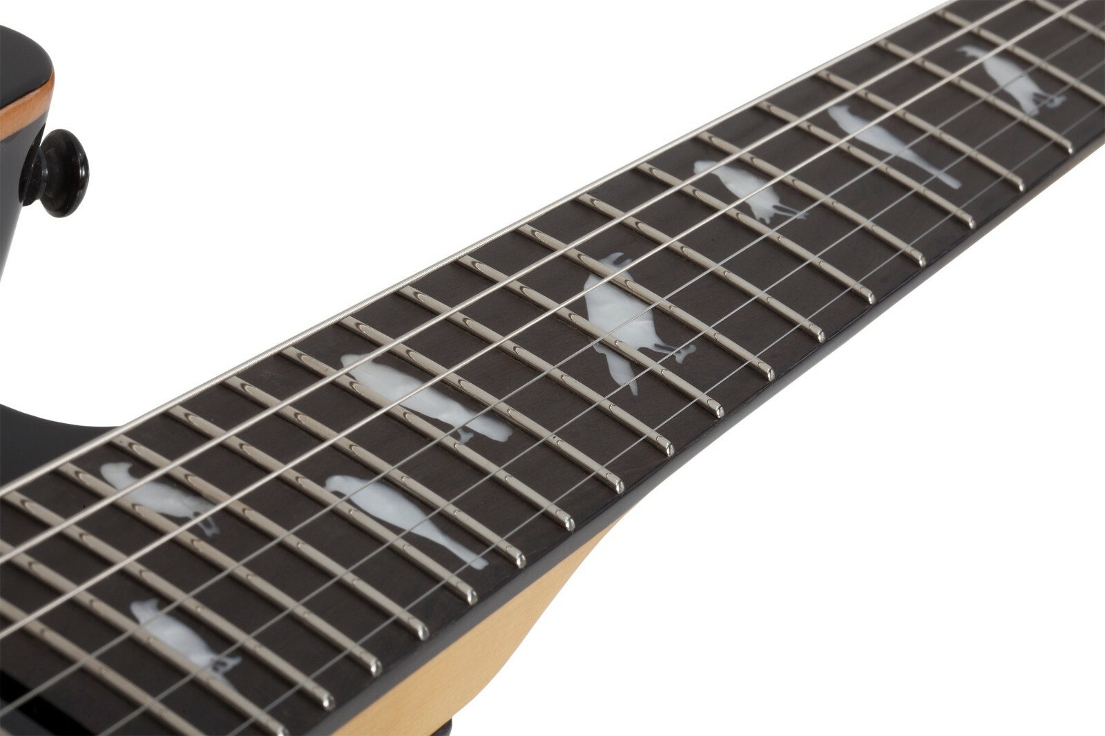 Schecter DJ Ashba Natural Black Burst Electric Guitar + Case Sustainiac Floyd