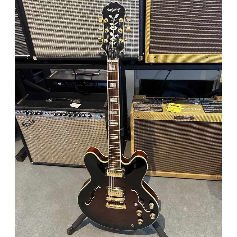 Epiphone by Gibson 1989 MIK Sheraton Semi-Hollowbody Electric Guitar w/ Case