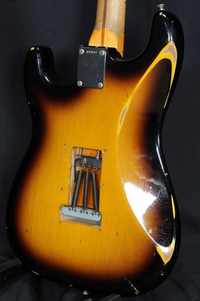 Fender Custom Shop 1956 Stratcaster Aged Mod 2 Tone Sunburst Used Electric