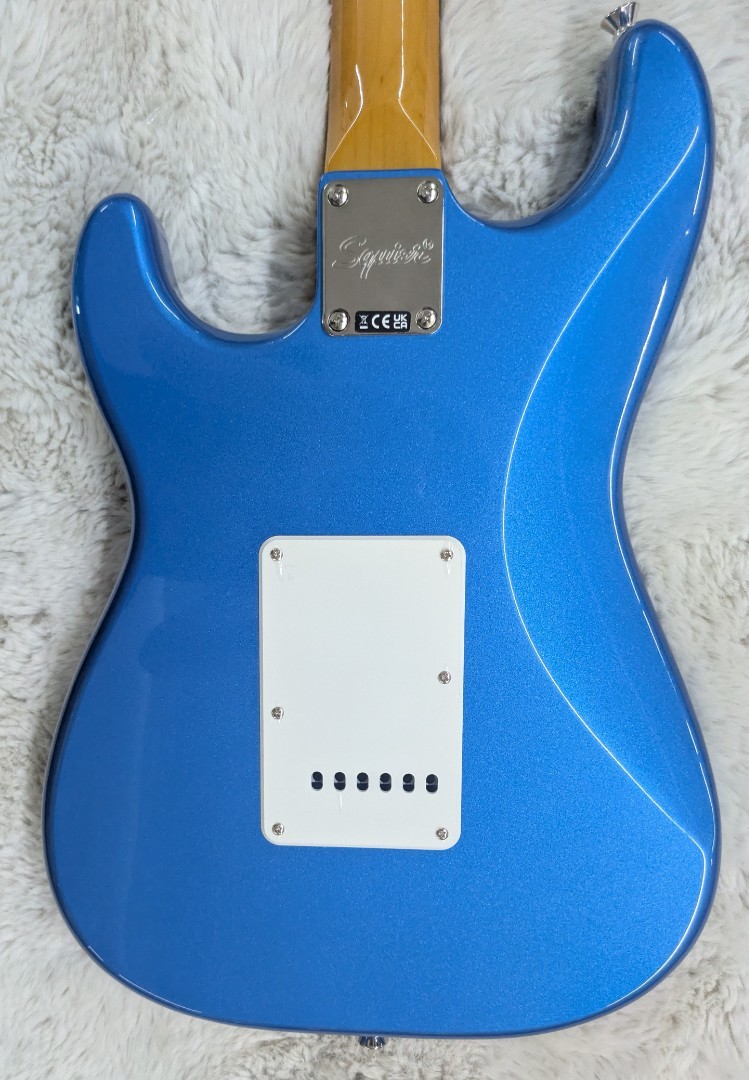 Squier by Fender Classic Vibe 60s Stratocaster, Laurel Board, Lake Placid Blue