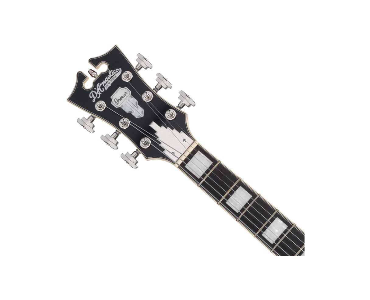 D’Angelico Premier SS Electric Guitar w/Gig Bag – Dark Iced Tea Burst – B-Stock
