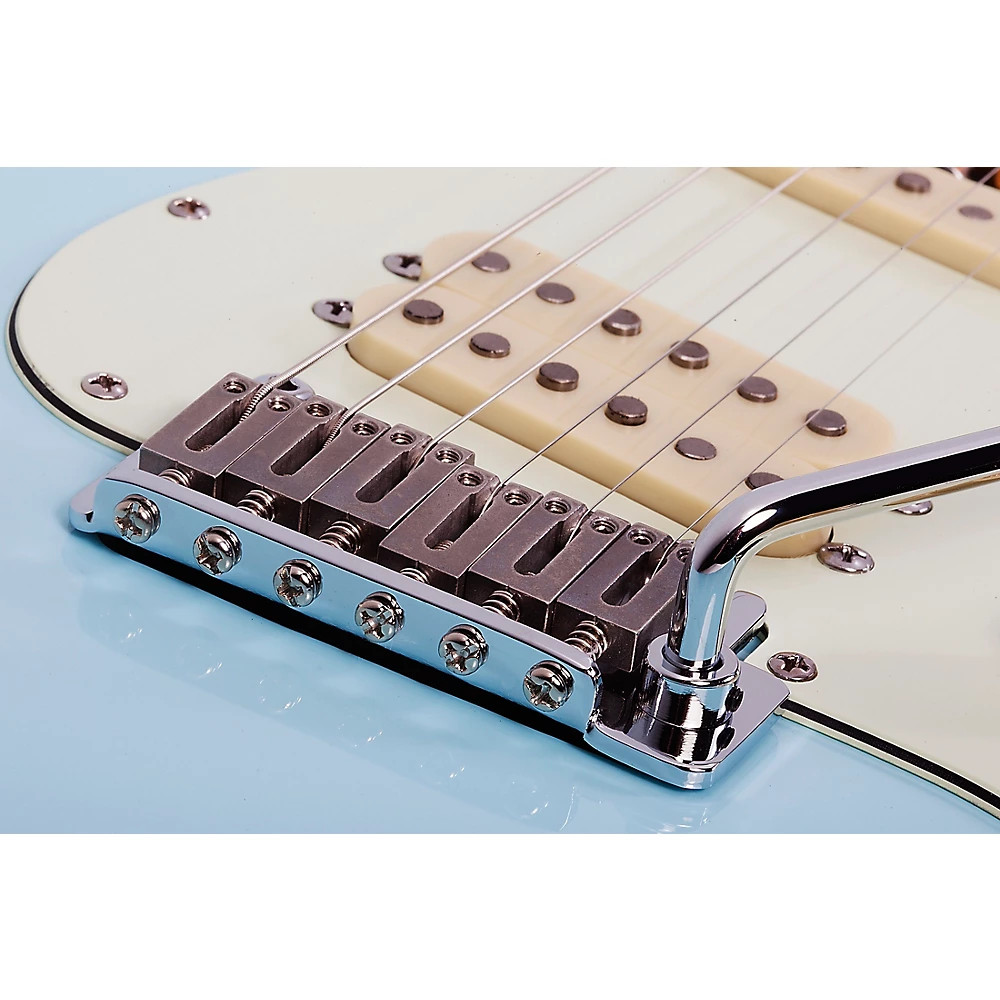 Schecter Guitar Research MV6 Electric Guitar Super Sonic Blue