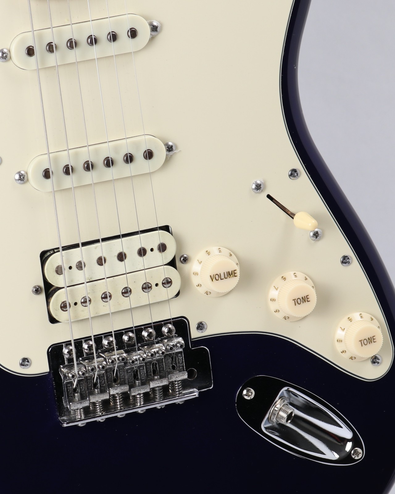 Fender Stratocaster HSS MIM Midnight Blue Maple Neck CTS Upgrades MZ0010335