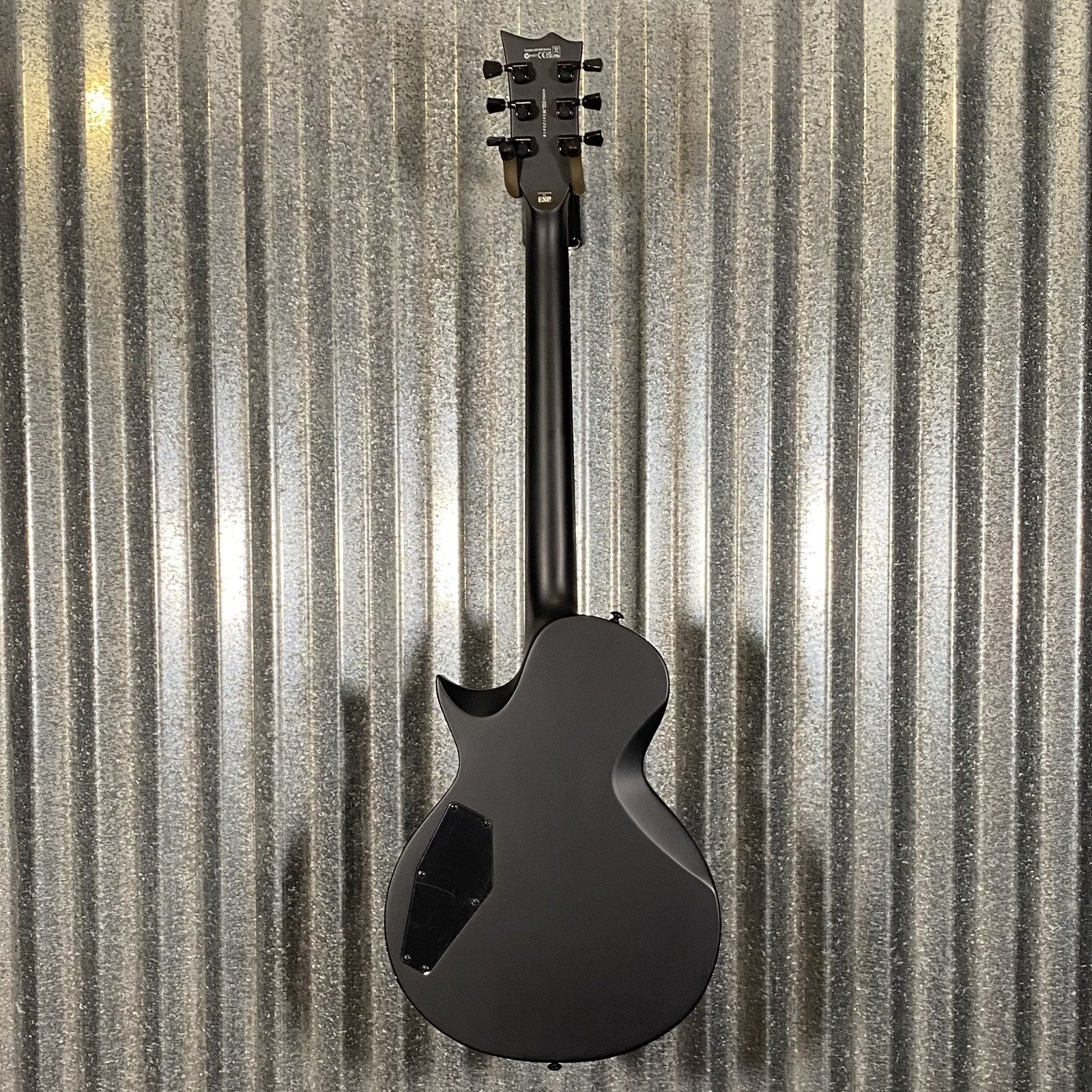 ESP LTD EC Black Metal Eclipse Seymour Duncan Black Satin Guitar & Case #0418…