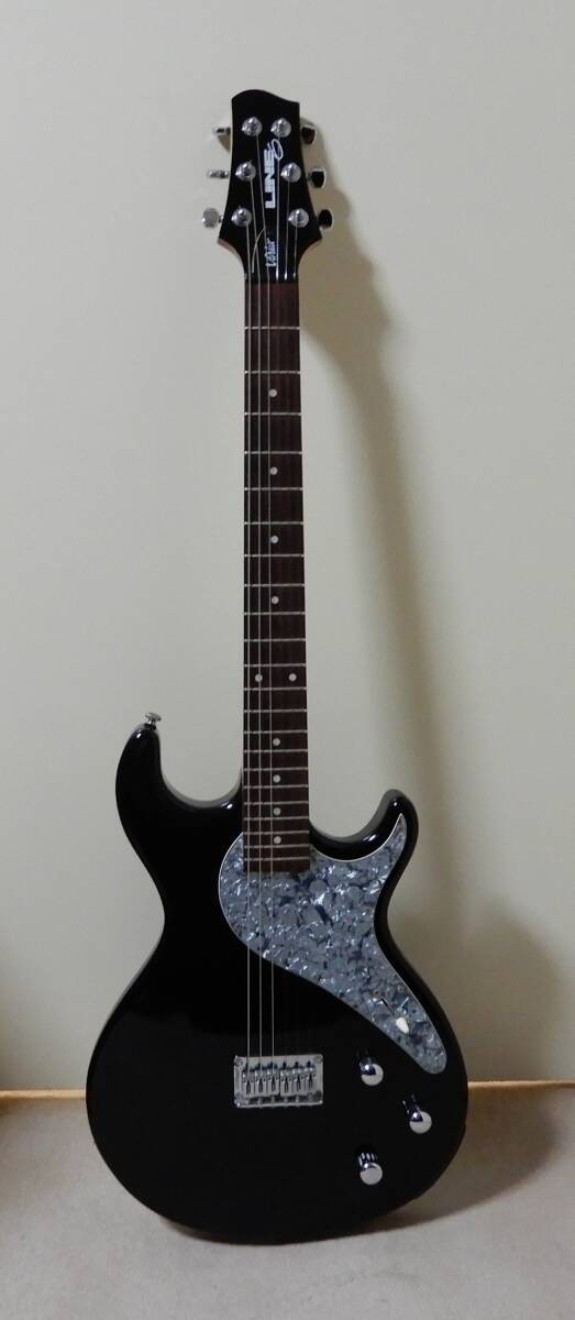 Electric Guitar Line 6 Variax 500 Modeling Black with Soft Case