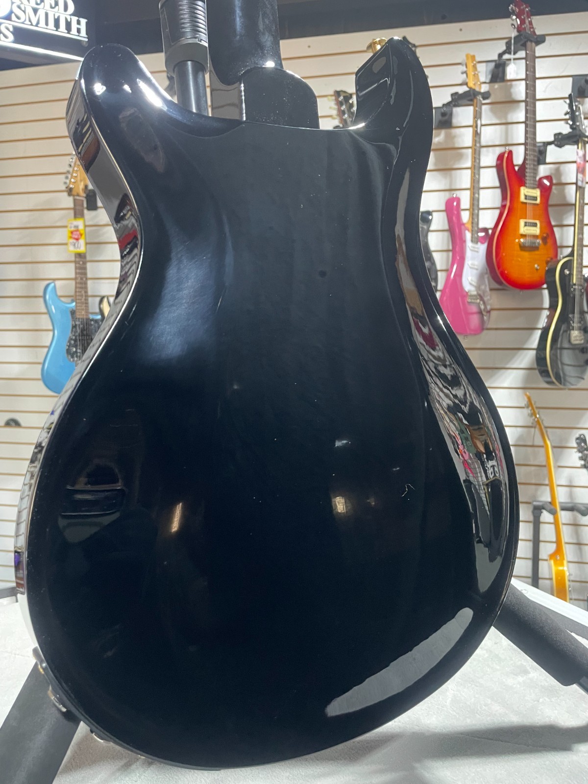 PRS Hollowbody II Piezo Electric Guitar – Custom Color Piano Black w/OHSC & PLEK