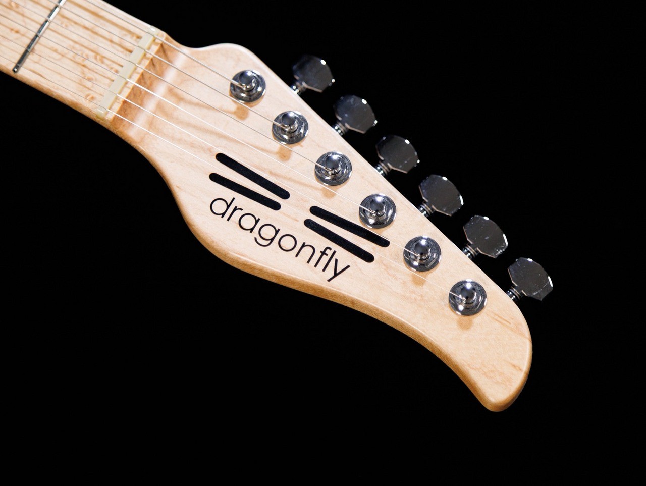 DragonFly STL-Custom 24QM Trans Faded Blue Burst Hard Matt High-End Guitar