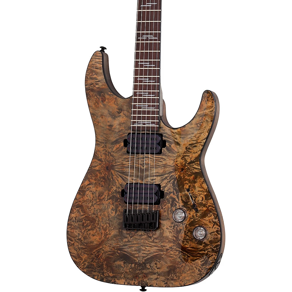 Schecter Guitar Research Omen Elite6 Electric Guitar Charcoal