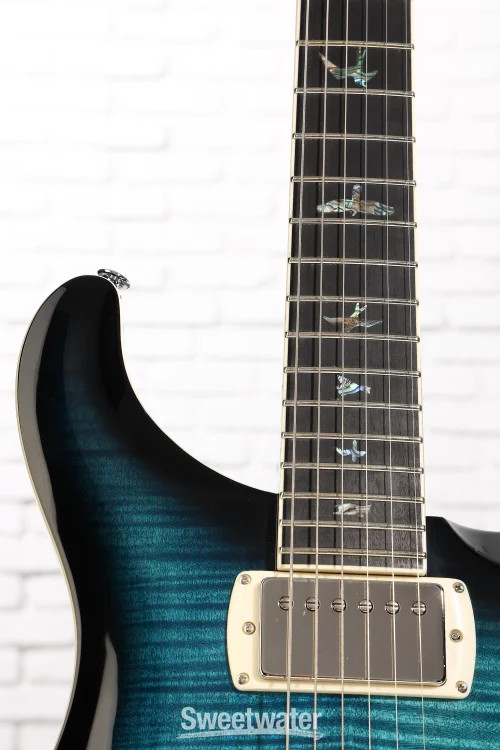 PRS SE Hollowbody II Piezo Electric Guitar – Peacock Blue