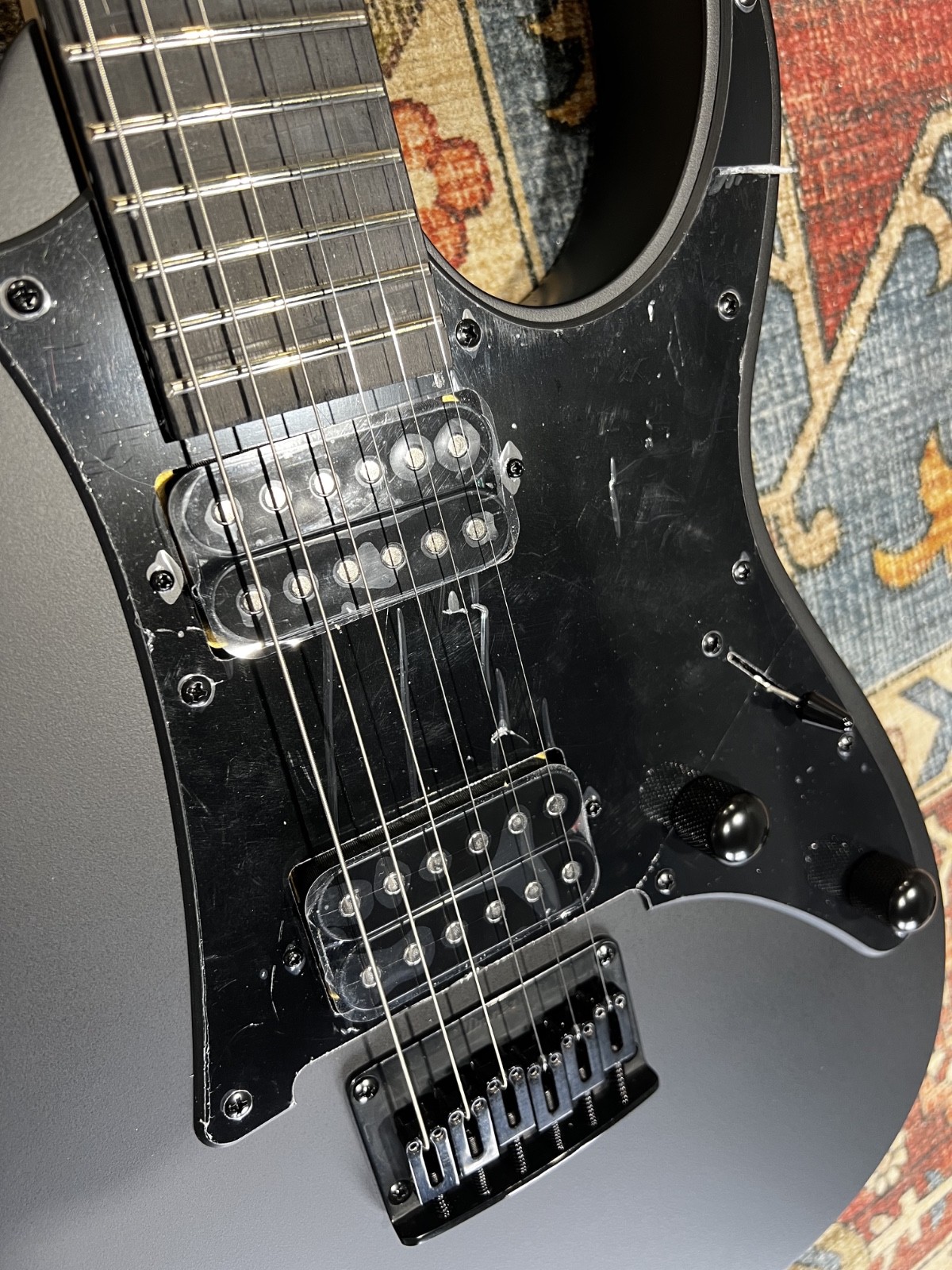Ibanez GRGR131EX-BKF Gio Electric Guitar – Black Flat