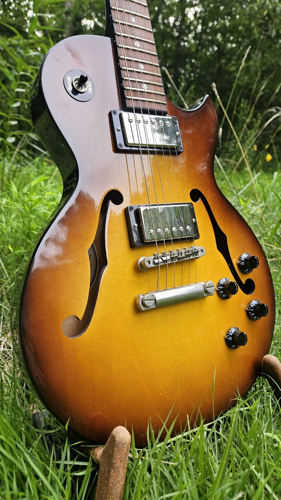Gibson Memphis ES Les Paul Iced Tea Burst 2016