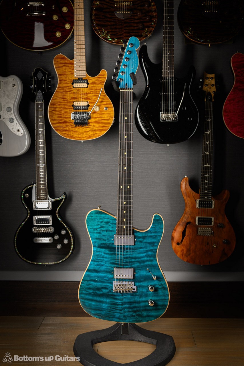 Tausch Guitars Made in Germany 665 RAW Deluxe 25th Anniversary – Azure Blue MH –