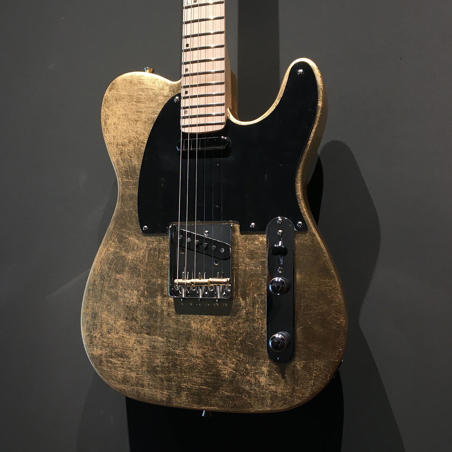 FRANCHIN Mars guitar Glossy METALLIC LEAF T-Style *MADE TO ORDER