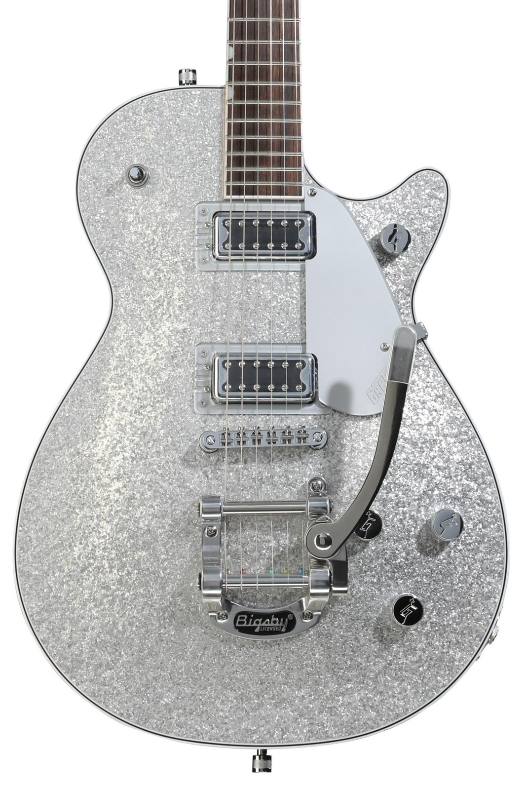 Gretsch Electromatic Jet Electric Guitar – Silver Sparkle