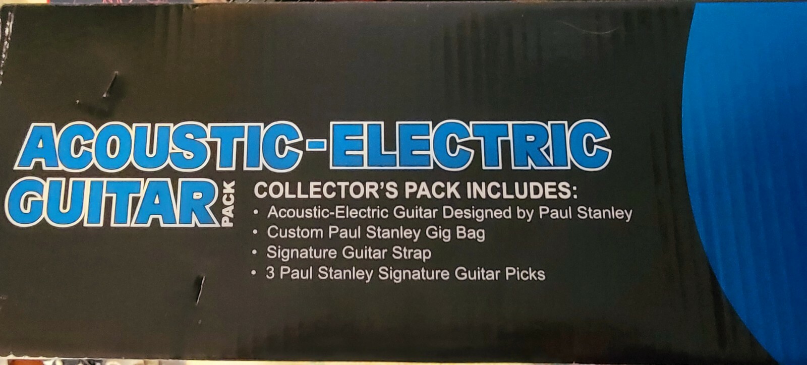 KISS Paul Stanley Signature Acoustic/Electric Guitar washburn ps11e COMPLETE