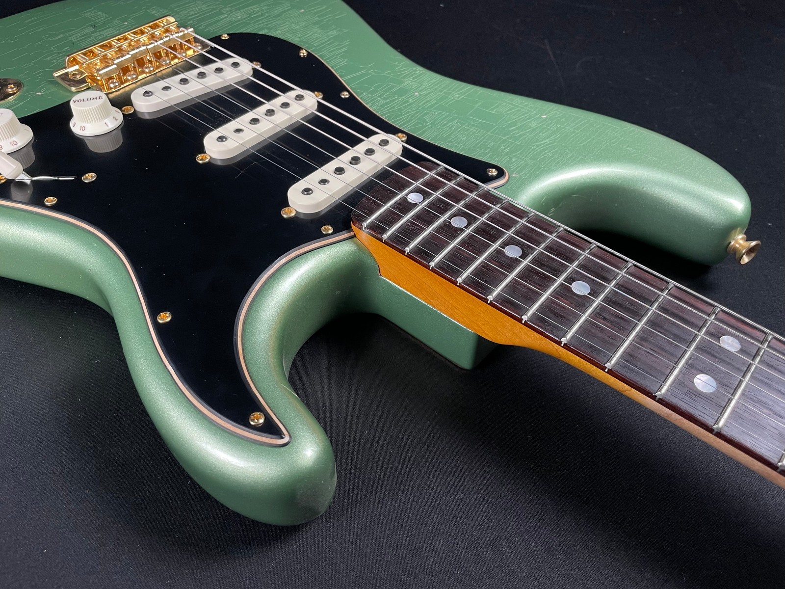 Fender Custom Shop LTD 1965 Dual-Mag Stratocaster – Aged Sage Green Metallic