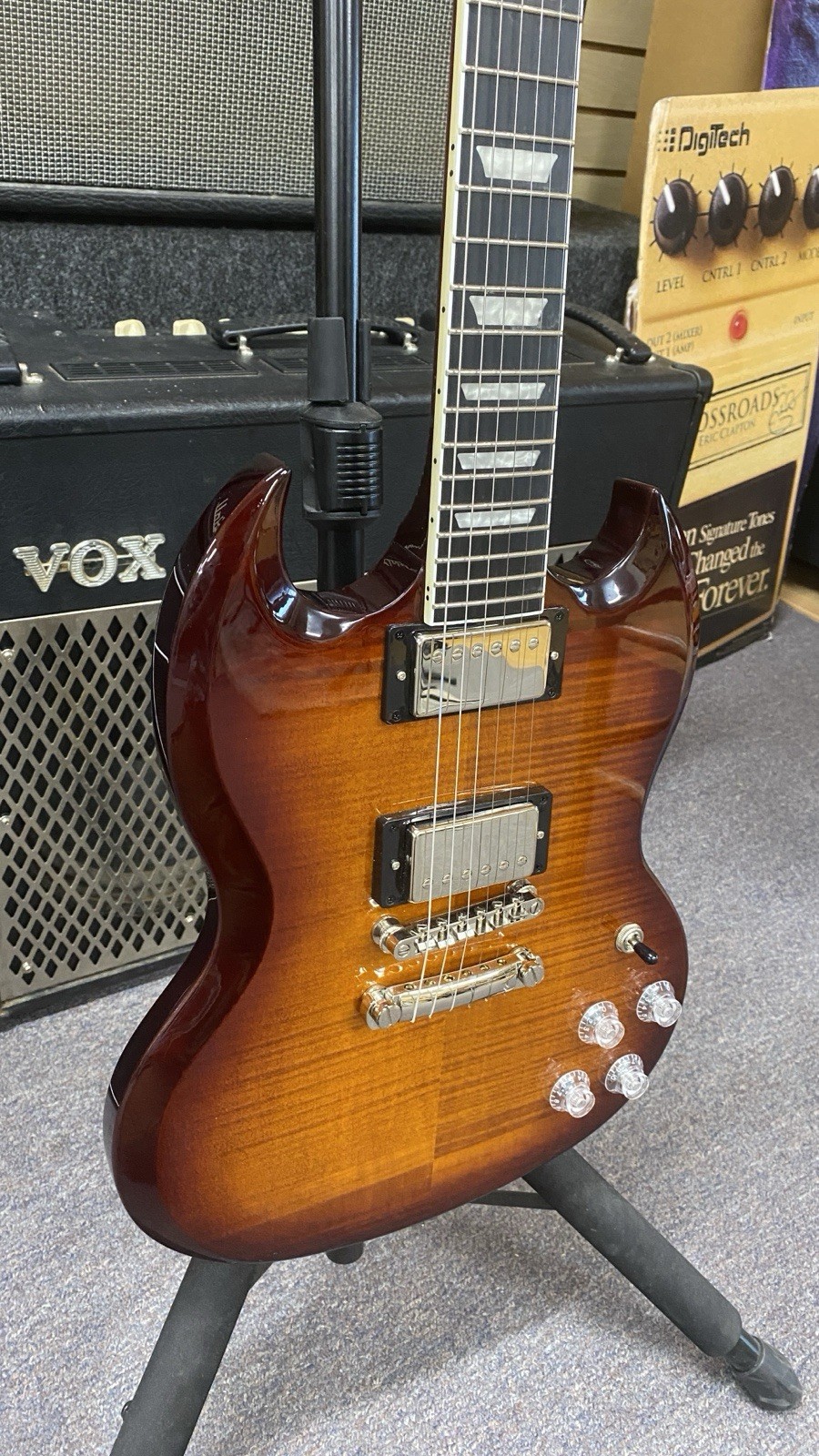Epiphone SG Modern Figured Top – Mojave Burst