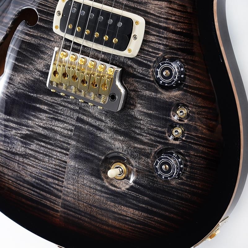 Paul Reed Smith(PRS) PRS 40th Custom 24-08 Semi-Hollow Charcoal Tri-Color Burst