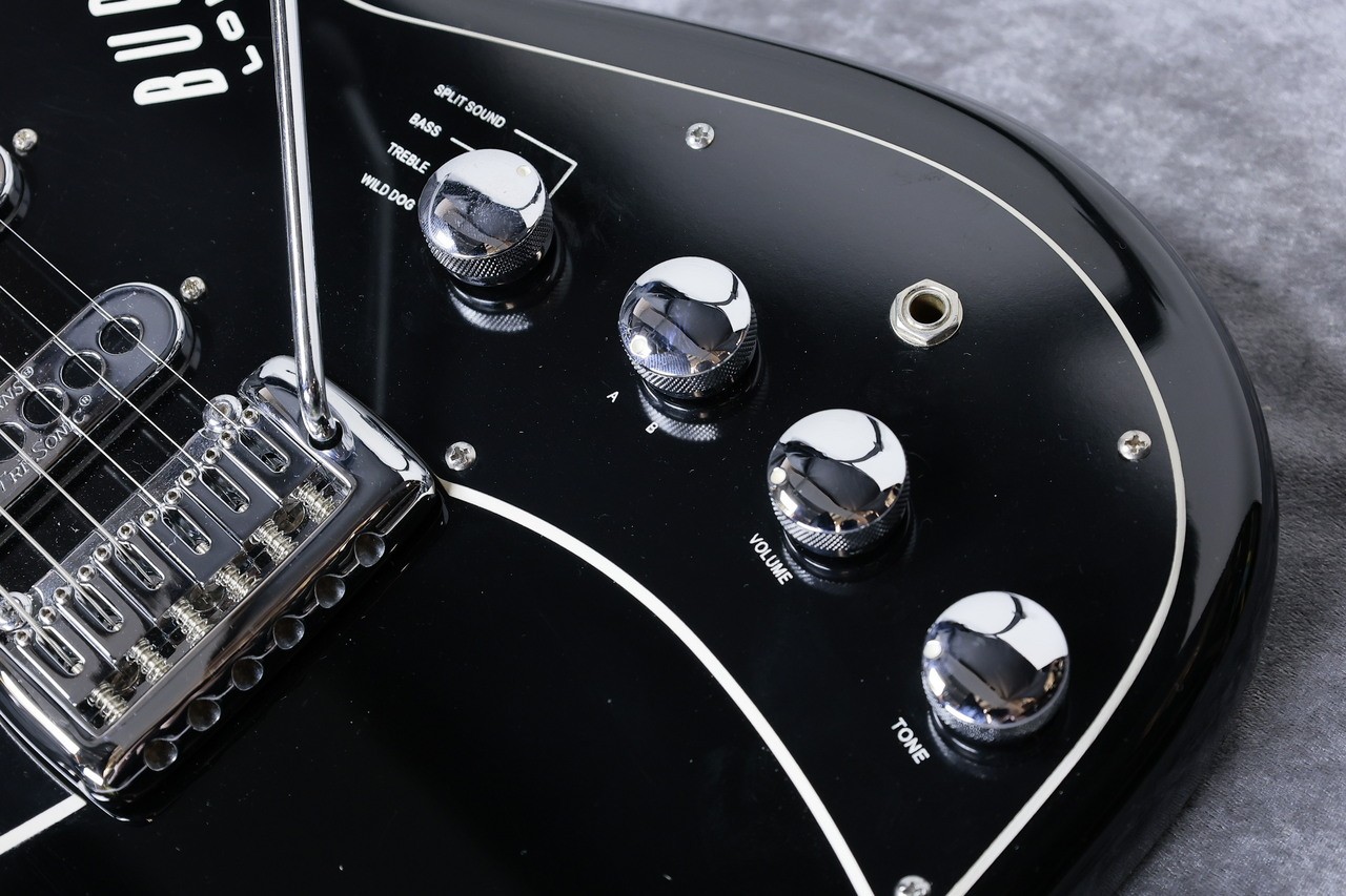 Burns Bison Guitar -Black- (2000s) (no260219)