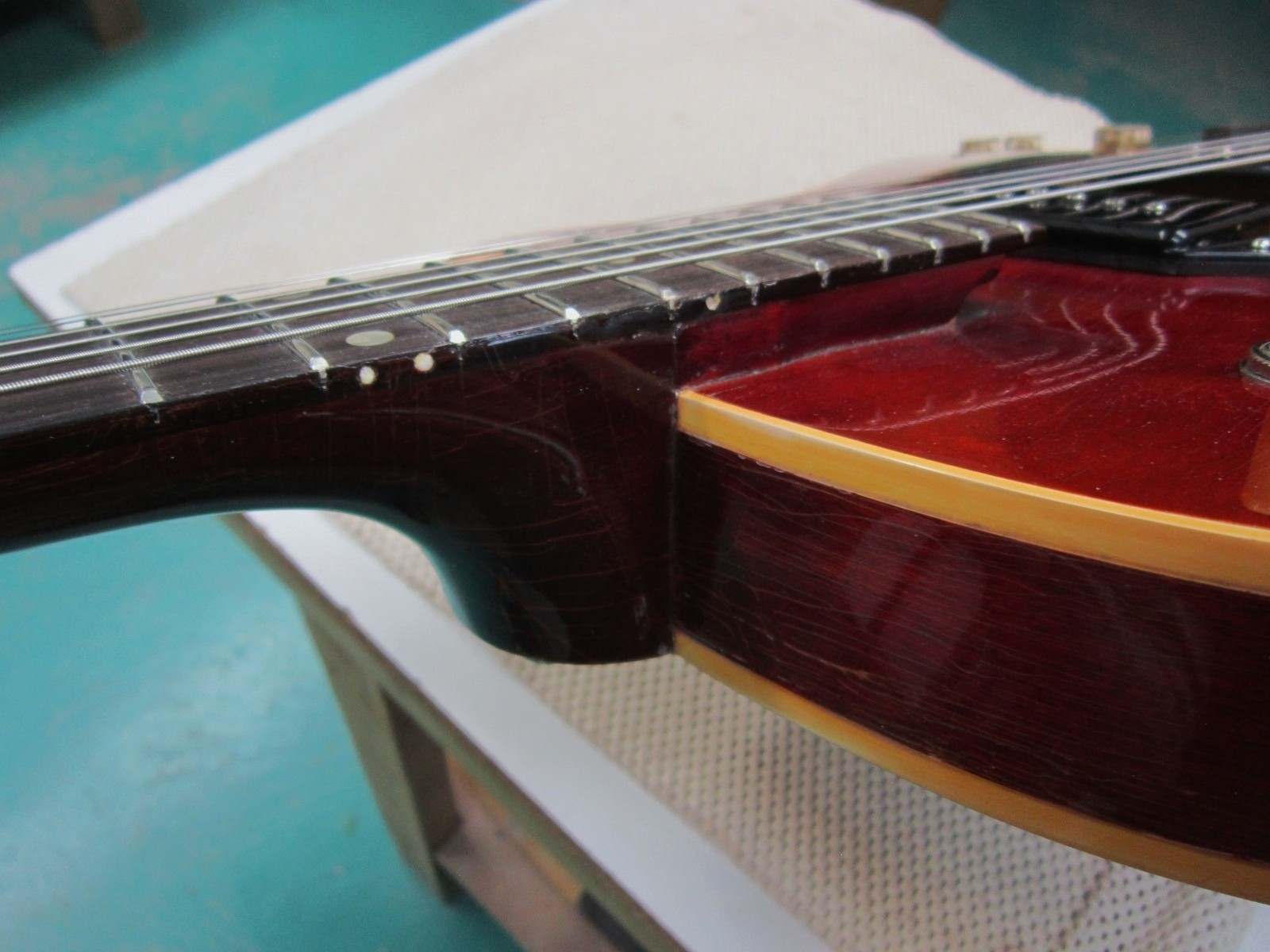 ’62 Gibson ES-125TDC – super clean – wide nut