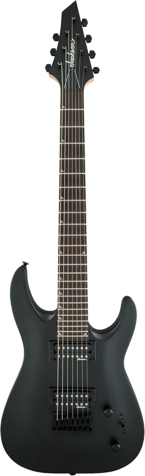 JS Series Dinky Arch Top JS22-7 DKA HT 7-String Electric Guitar – Satin Black…