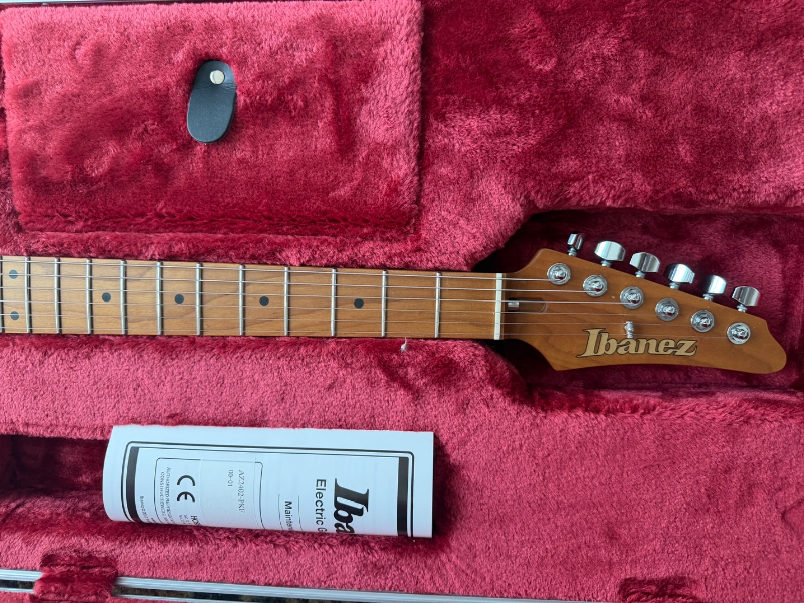 Ibanez Prestige AZ2402 PKF (Japan 2019) Rare Flat Pink Finish