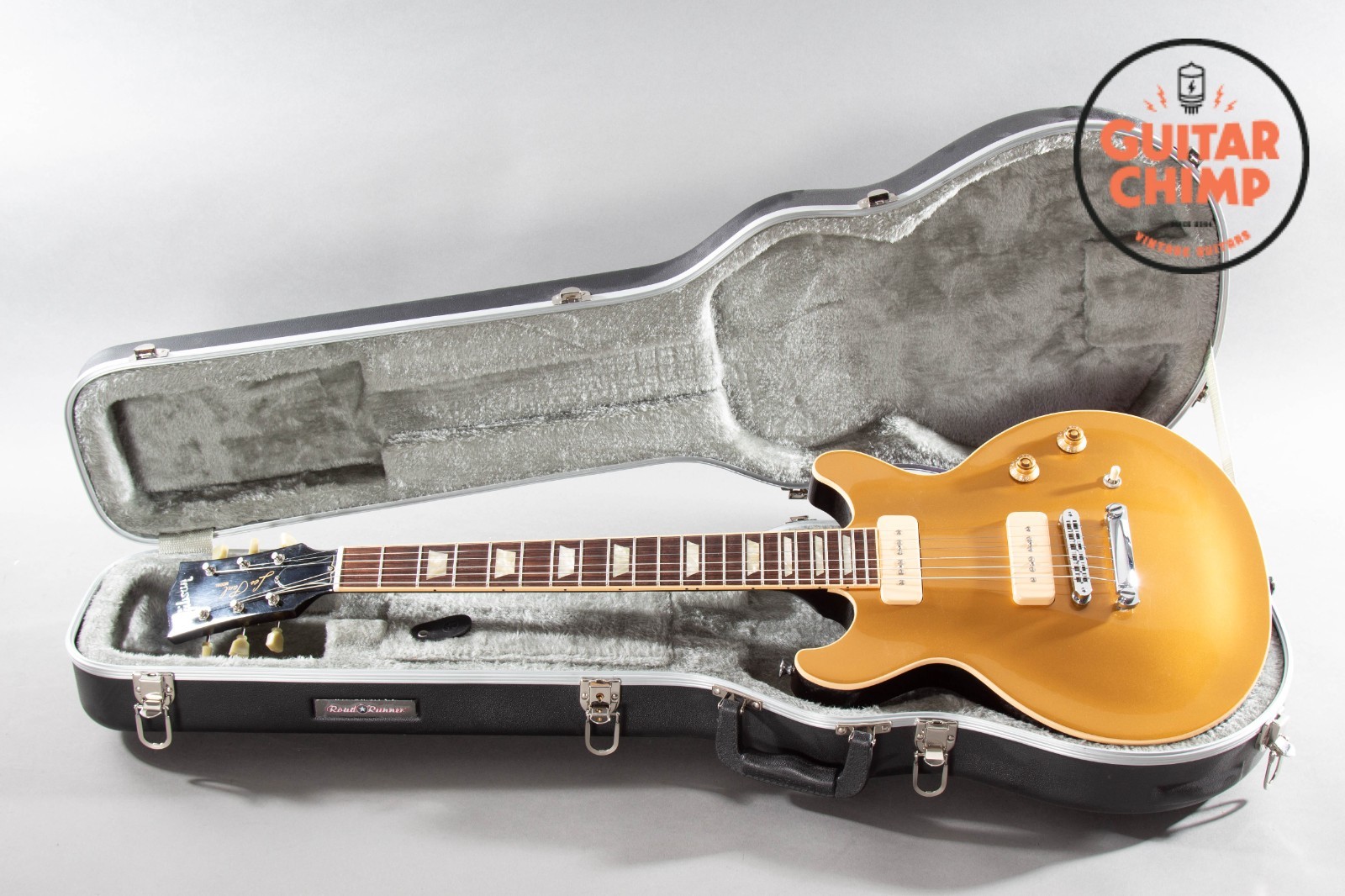 2011 Gibson Les Paul Double Cutaway P-90 Goldtop w/ Hard-Shell Case