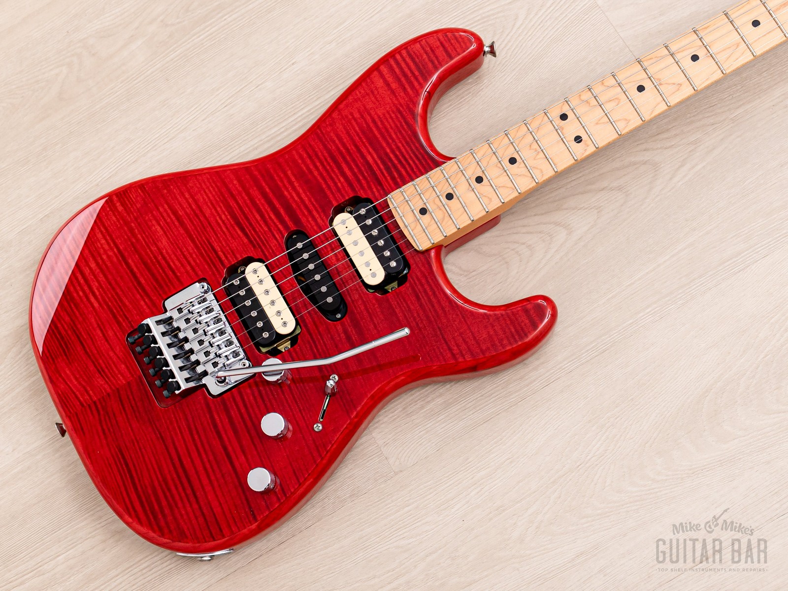 2020 Fender Michiya Haruhata Stratocaster HSH Flame Top w/ Floyd Rose, Tags, MIJ