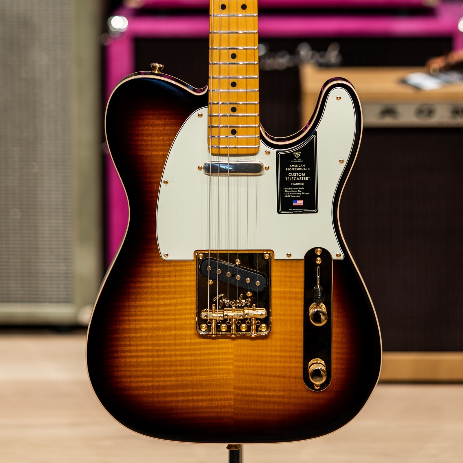 Fender 75th Anniversary American Professional Custom Telecaster 2-Color Sunburst
