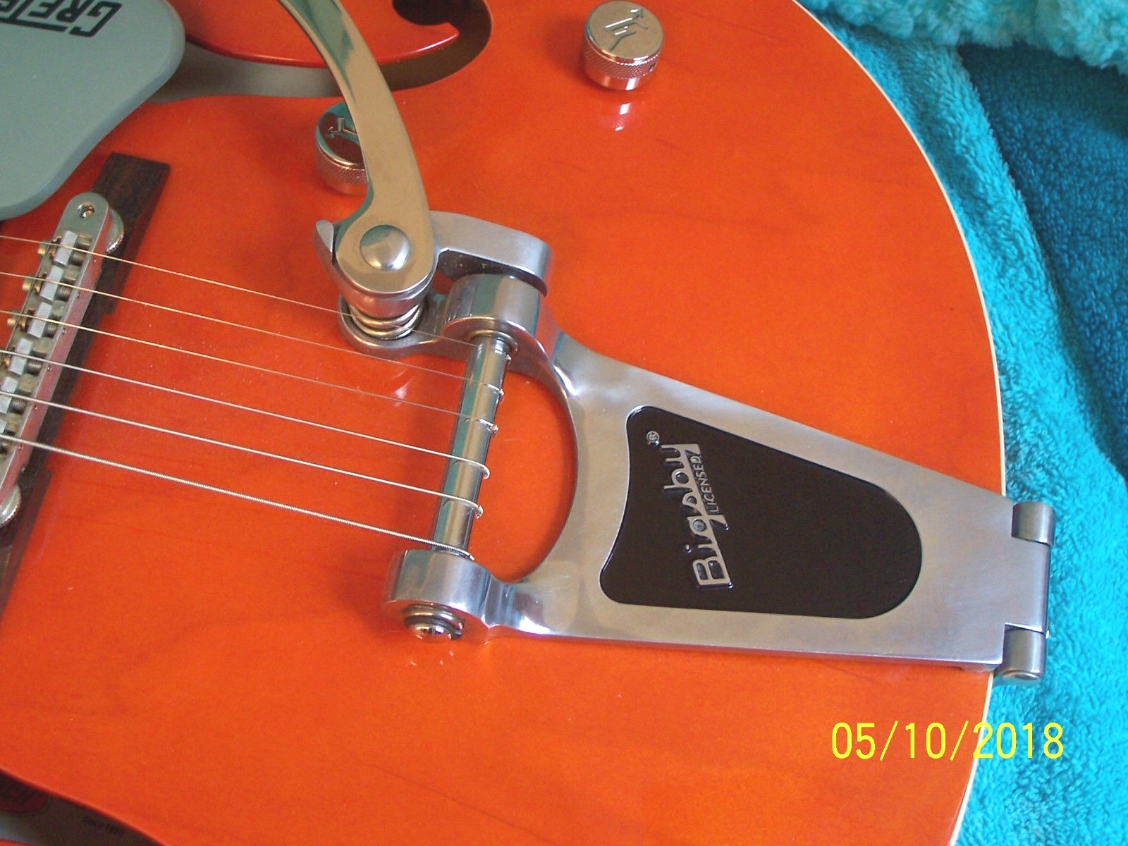 2008 Gretsch G5120 Orange Electromatic 125th anniversary Electric guitar VGC