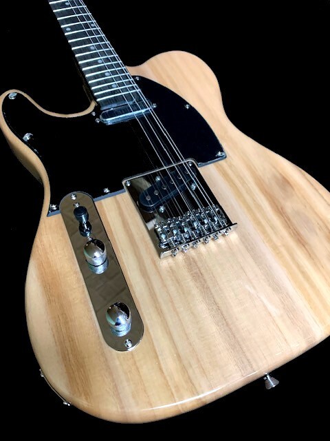 NEW 12 STRING TELE-STYLE LEFTY NATURAL LIGHTWEIGHT ELECTRIC GUITAR LEFT HANDED