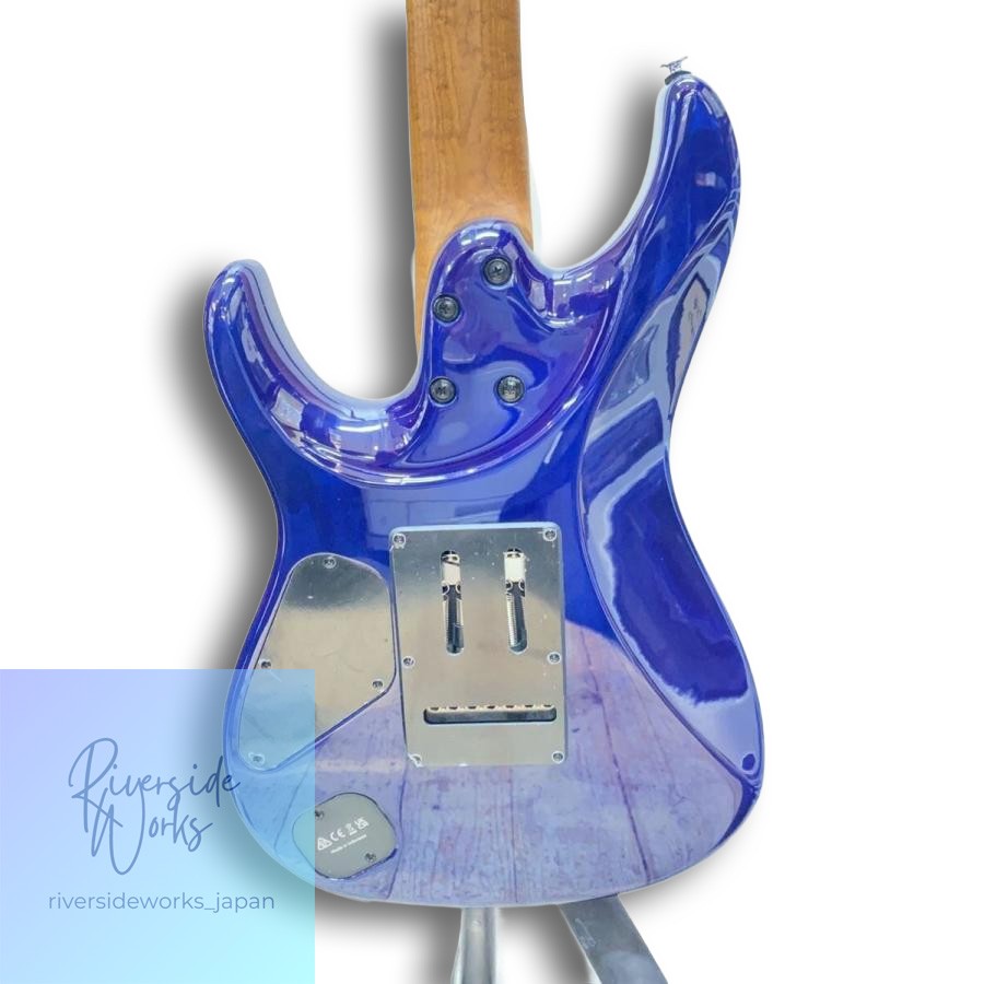 Ibanez AZ PREMIUM 7-String Electric Guitar Blue Strat Type