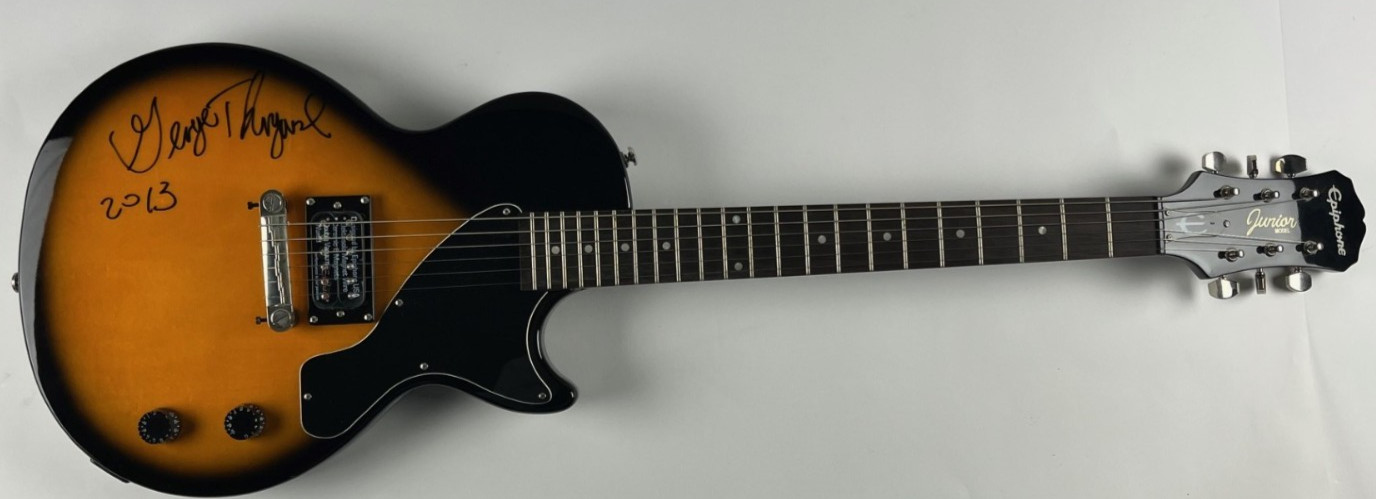 George Thorogood Signed Epiphone Electric Guitar w/PSA Authentic Auto Letter