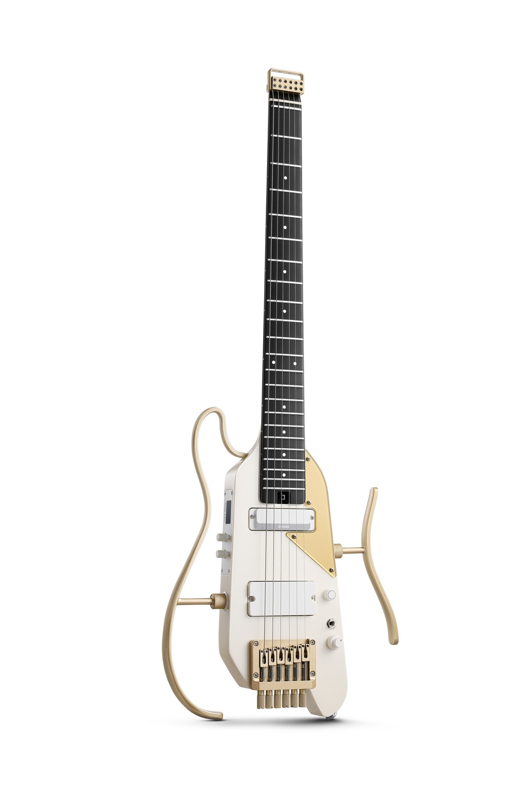 Donner HUSH X PRO Professional Electric Set Guitar Guitarra Electrica White-Luxe