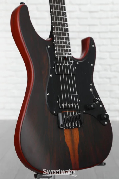 Schecter Sun Valley Super Shredder Exotic Hardtail Electric Guitar – Ziricote